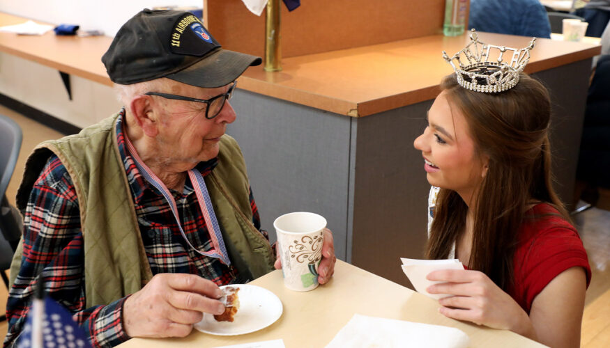Miss Wisconsin’s Teen 2025 Visits the Heroes Cafe at Festival Foods in Kenosha