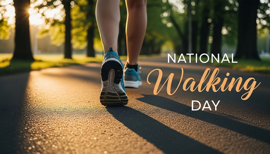 National Walking Day is April 1st