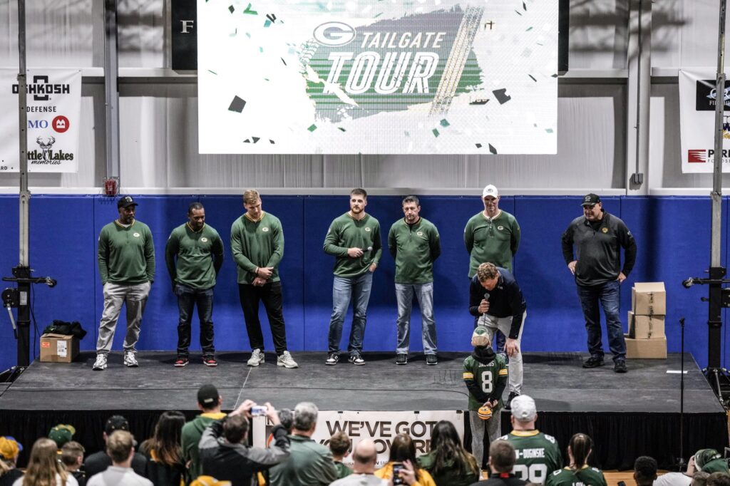 Green Bay Packers Tailgate Tour Stops in Mount Pleasant to Support Habitat for Humanity Racine & Kenosha Counties